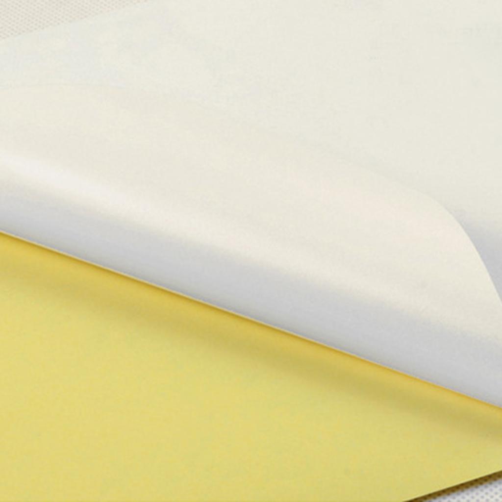 100 Sheets Self Adhesive Sticker Printer Paper Blank White Label Personalize