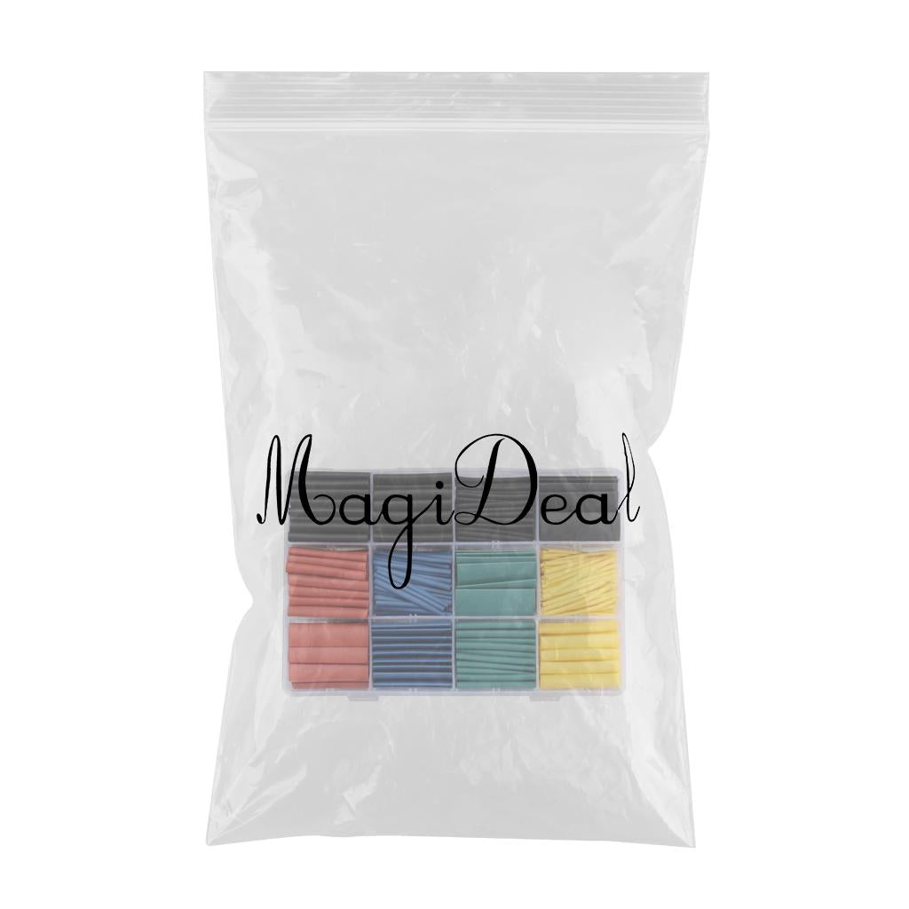 530 Pieces Heat Shrink Tube Wire Wrap Tubing Sleeving Sleeve Assortment