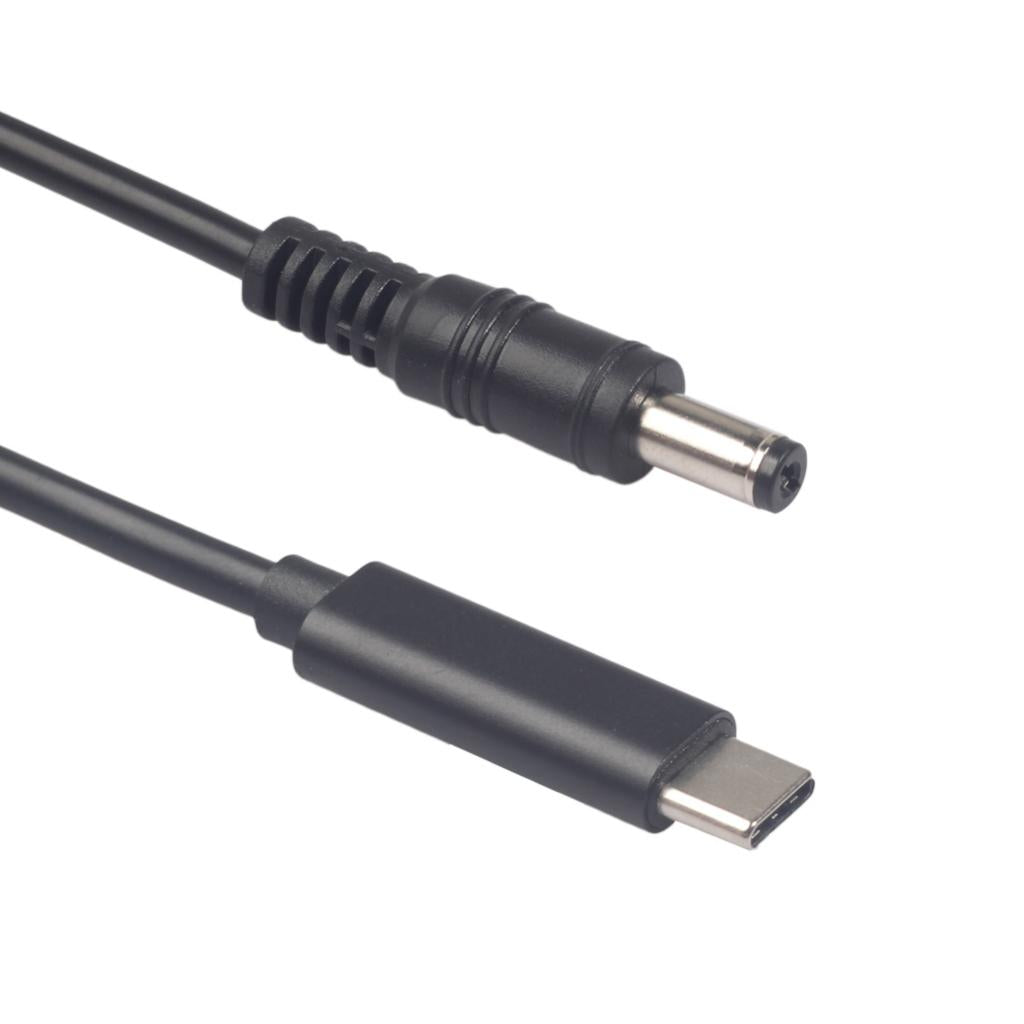 USB Type C Male PD Charging Cable 5.5mmx2.1mm Plug for PC Laptop DVD