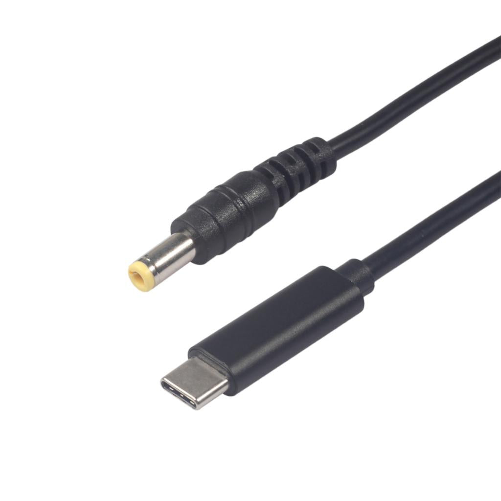 USB Type C Male PD Charging Cable for PC Laptop DVD Power Charger Adapter