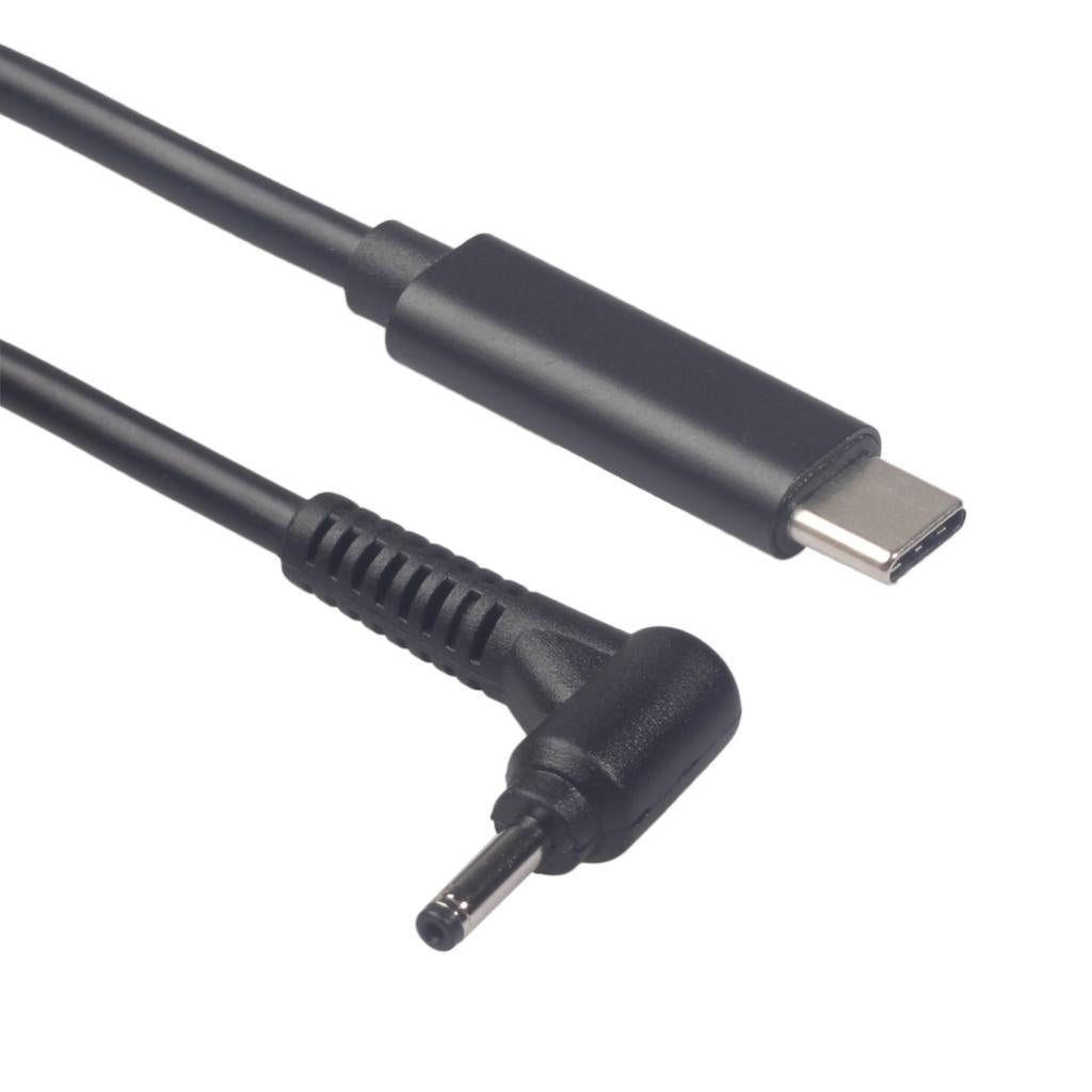USB Type C Male PD Charging Cable 3.0mmx1.1mm Plug for PC Laptop DVD