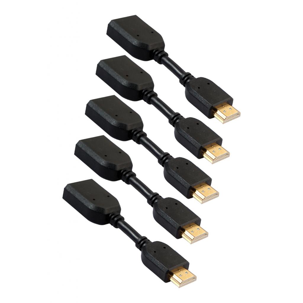 5pcs HDMI Extension Cable M to F 4K HD for TV LCD Laptop PS3 Projector