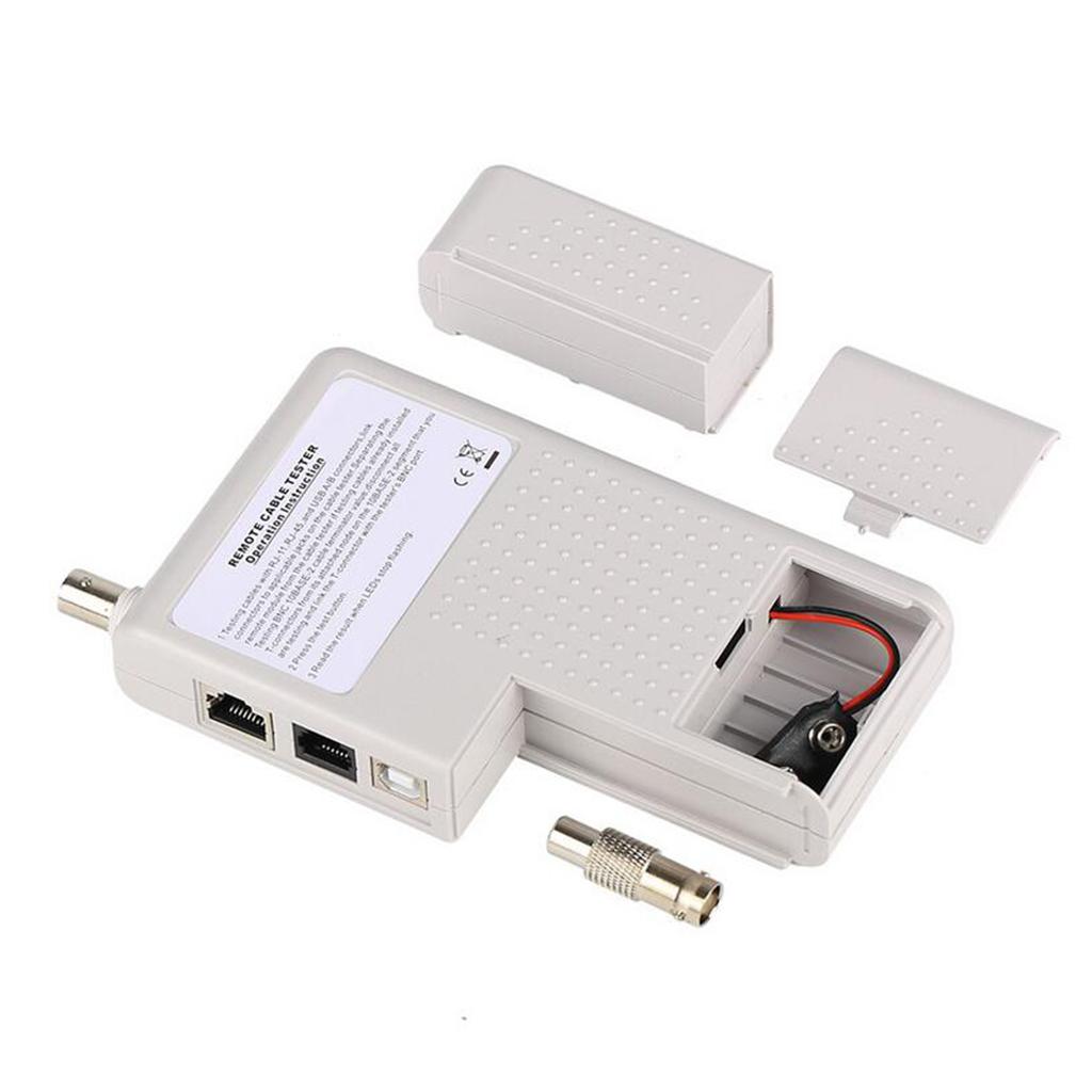 Multi Function 4in1 Network Cable Tester Meter RJ45/RJ11/USB/BNC LAN Cable