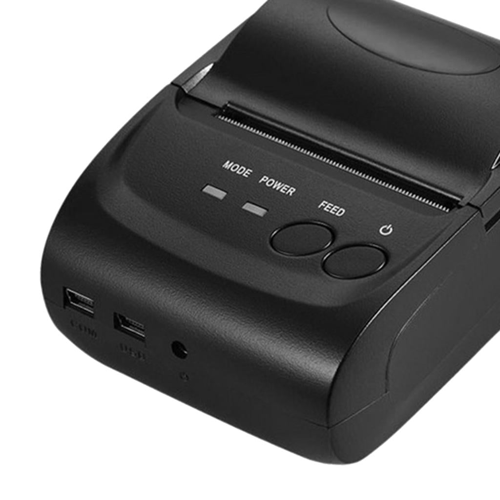 Portable Bluetooth Thermal POS Printer Receipt Machine for PC Android ...