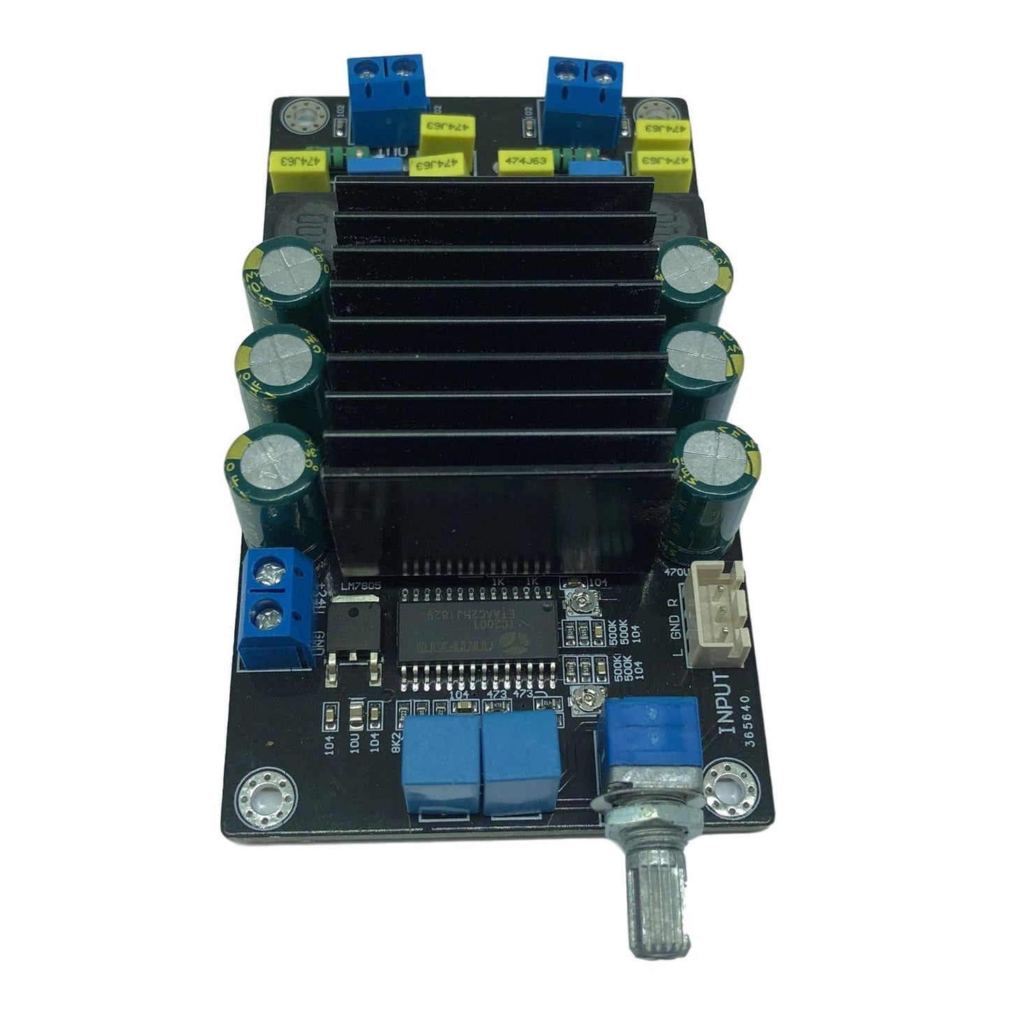 Hifi STA508 Digital Power Amplifier Board 2* 80W Tone board Class D DC18-24V