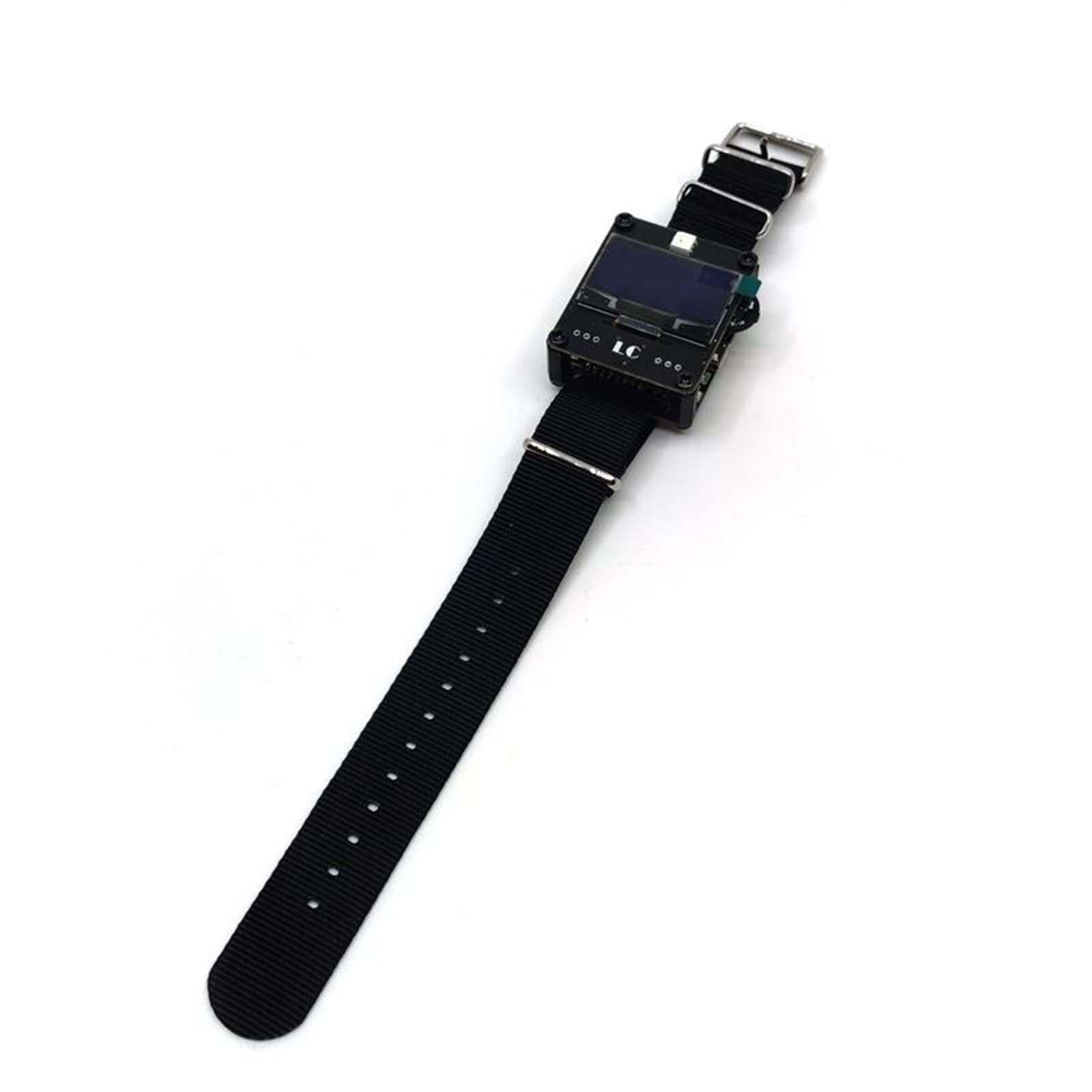 Professional WiFi Test Tool ESP8266 WiFi Deauther Watch  Black