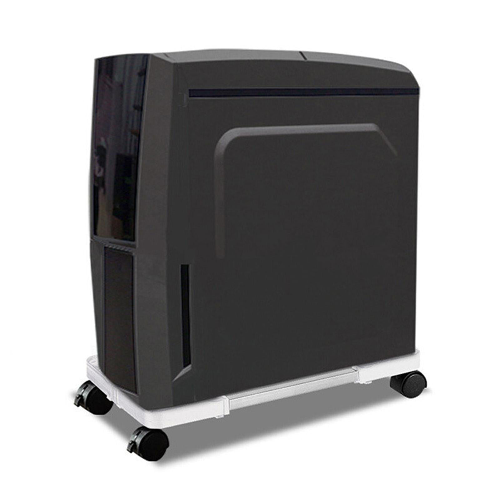 Pc Rack Wheels New PC Desktop Case Stand Holder Computer Tower Rolling Caster Wheels ...