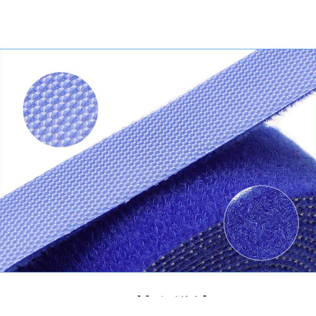 50pcs Cable Cord Tie Straps Reusable Cable Ties Cord Straps Blue 12x150mm