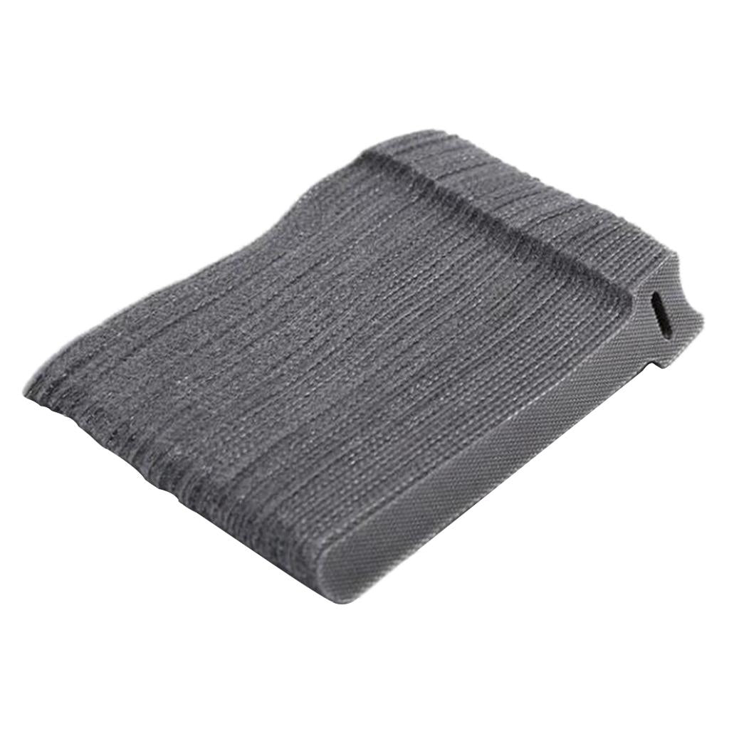 50pcs Cable Cord Tie Straps Reusable Cable Ties Cord Straps Grey 12x150mm