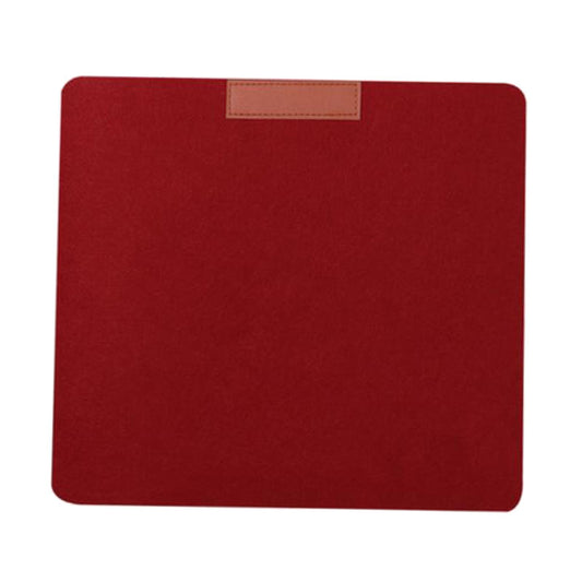 Soft Mouse Pad Table Computer Desk Mat Felt Laptop Cushion Office Home Red Wine