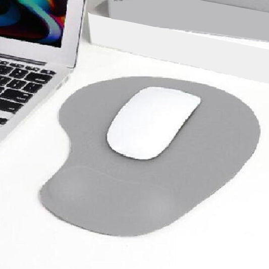 Mouse Pad Non-slip Mat Wrist Rest Rubber for Office Home Desk Computer Gray