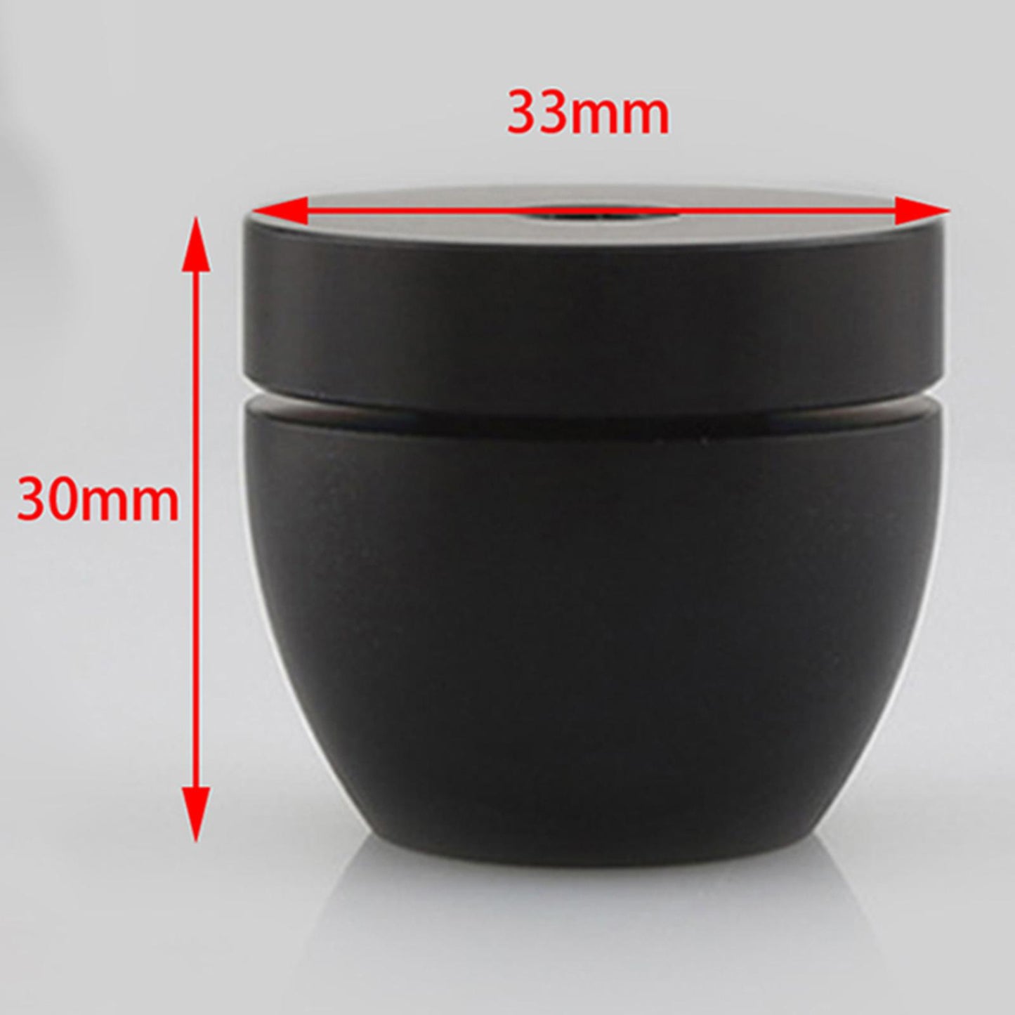 4Pcs Audio Absorber Foot Feet Pads Audio Pads for CD Player  Black