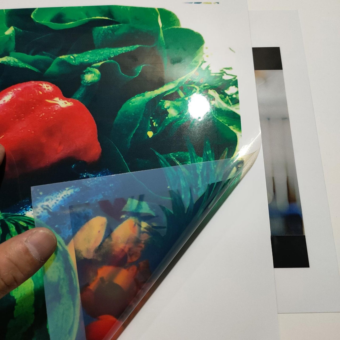 50 Pieces Sticker Paper Portable Printing Stickers for Inkjet Seal Label Waterproof