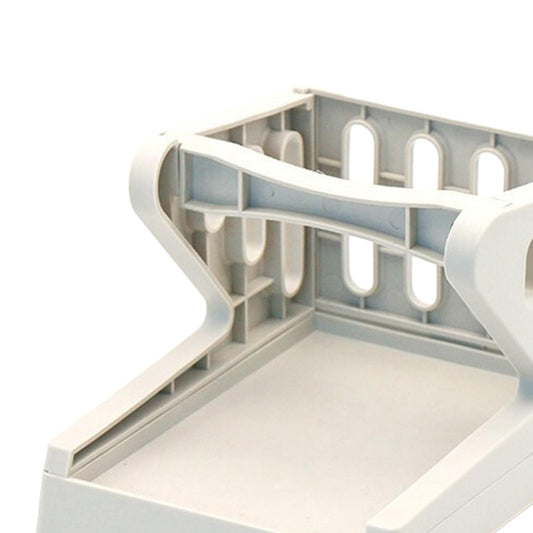 White Thermal Label Holder Durable Length 145mm for Rolls and Fanfold Labels