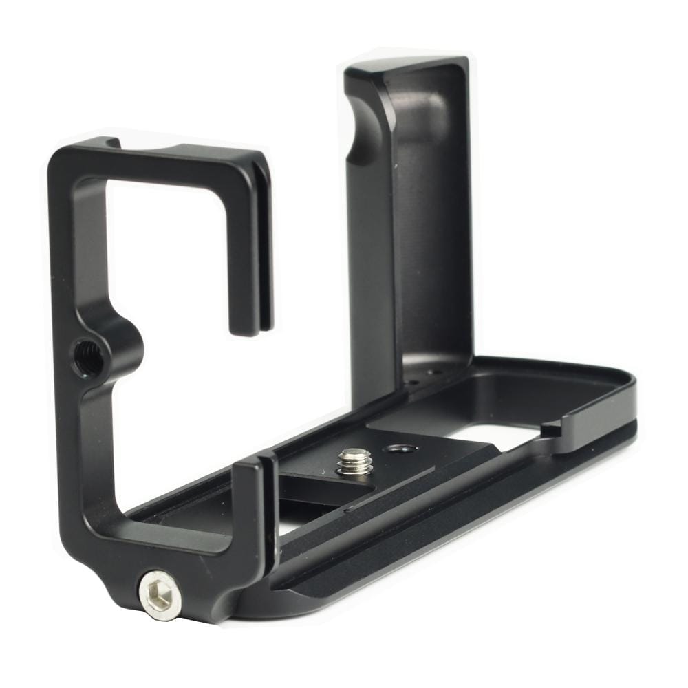 1/4 inch Vertical Shoot Quick Release L Plate Bracket Base Holder for FUJIFILM X-T2 (Black)