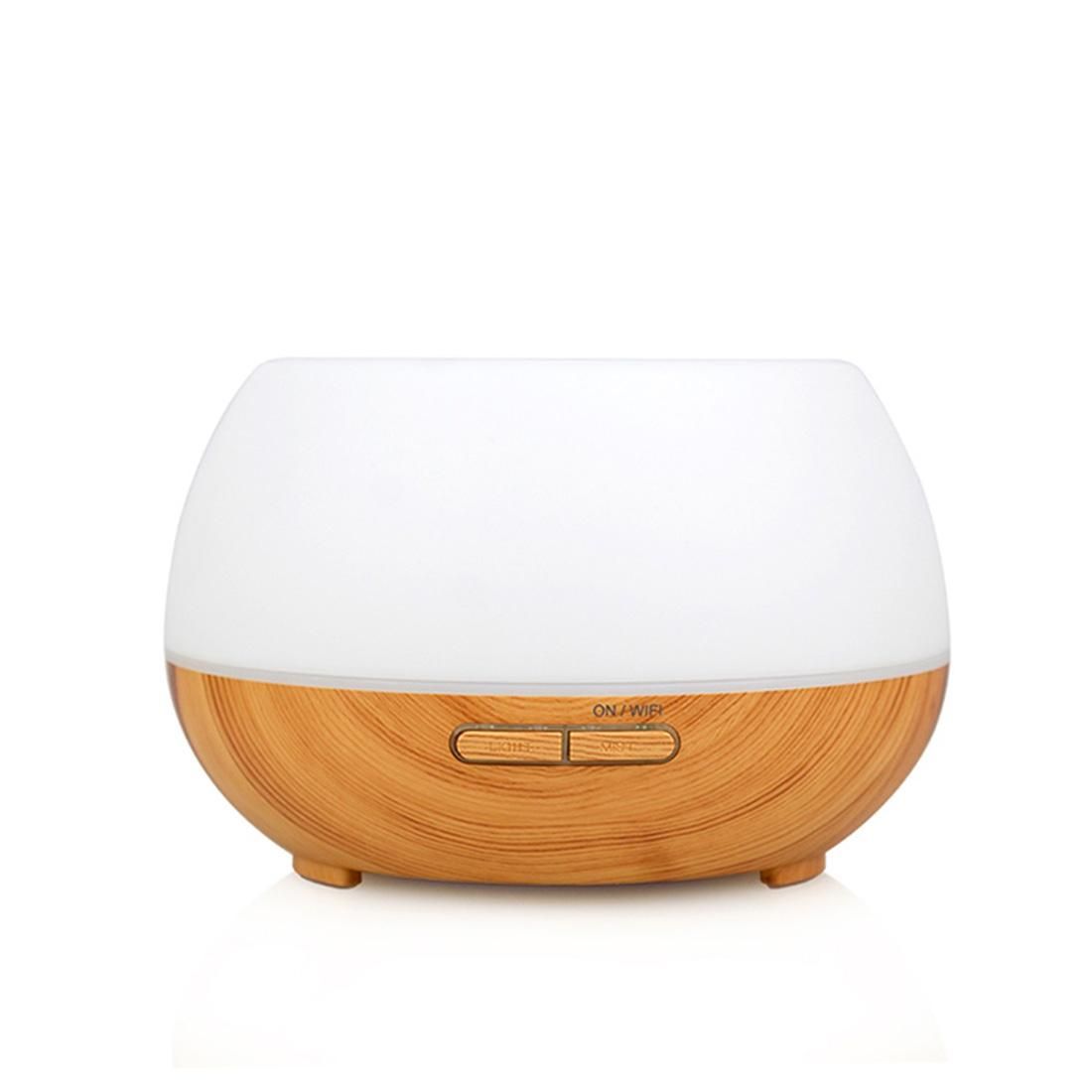 DT-1520YN 300ml Smart Wi-Fi Ultrasonic Aroma Diffuser Cool Mist Humidifier APP Remote Control Voice Control with Colorful LED Light and Auto Shut-off