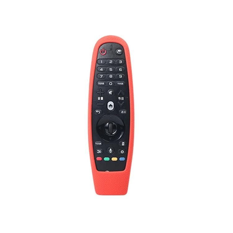 Suitable for LG Smart TV Remote Control Protective Case AN-MR600 AN-MR650a Dynamic Remote Control Silicone Case (Red)