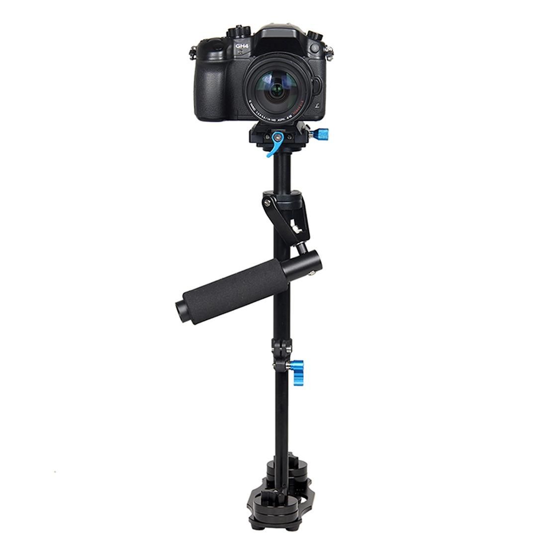 YELANGU S40L 40cm Aluminum Alloy Handheld Stabilizer for DSLR Camera DV (Black)