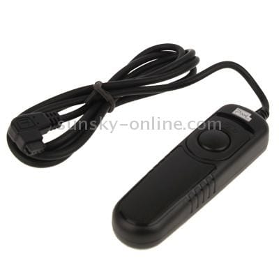 Pixel RC-201/S1 Remote Switch Shutter Release Cord for SONY DSLR a900,a850,a700,a550,a500,a400,a350,a300,a200,a100 / Konica Minolta:Dimage a2,a1,9,7Hi,7i,7,5,4,DYNAX 7D,5D (Black)