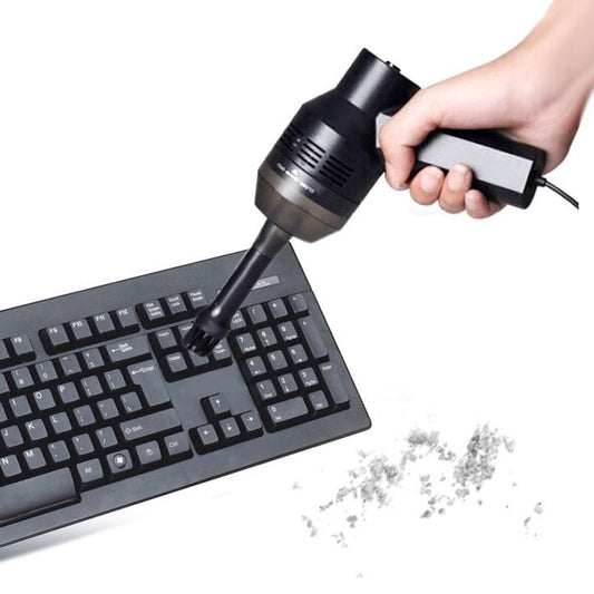 HK-6019A 3.5W Portable USB Powerful Suction Cleaner Computer Keyboard Brush Nozzle Dust Collector Handheld Sucker Clean Kit for Cleaning Laptop PC / Pets, USB Cable Length: 1.8m, DC 5V