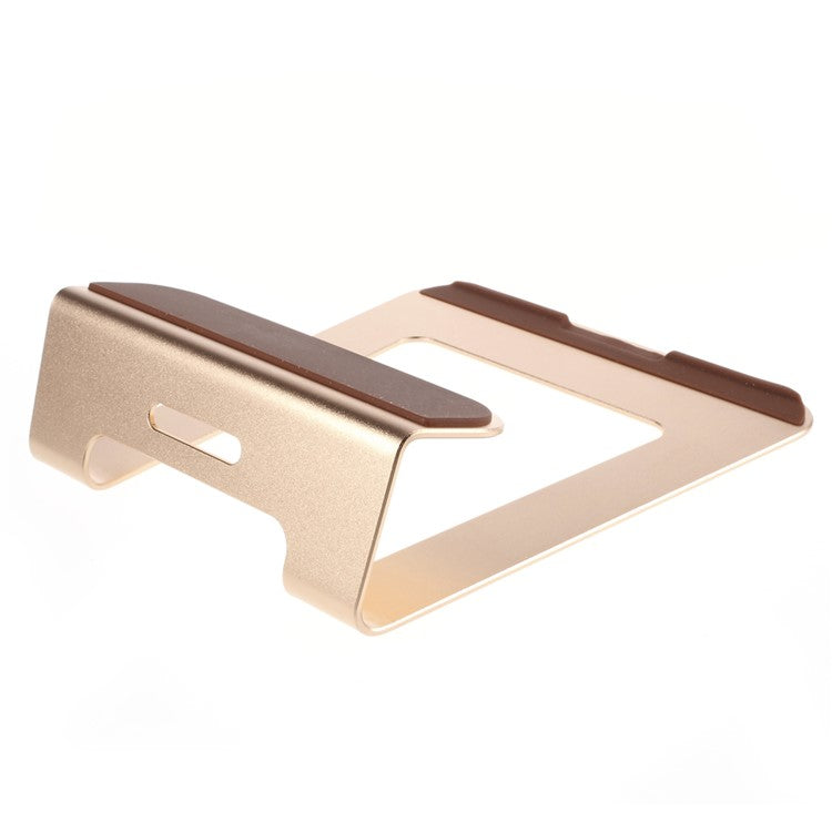 Aluminum Alloy Laptop Holder Stand Desktop Notebook Heat Dissipation Bracket - Gold