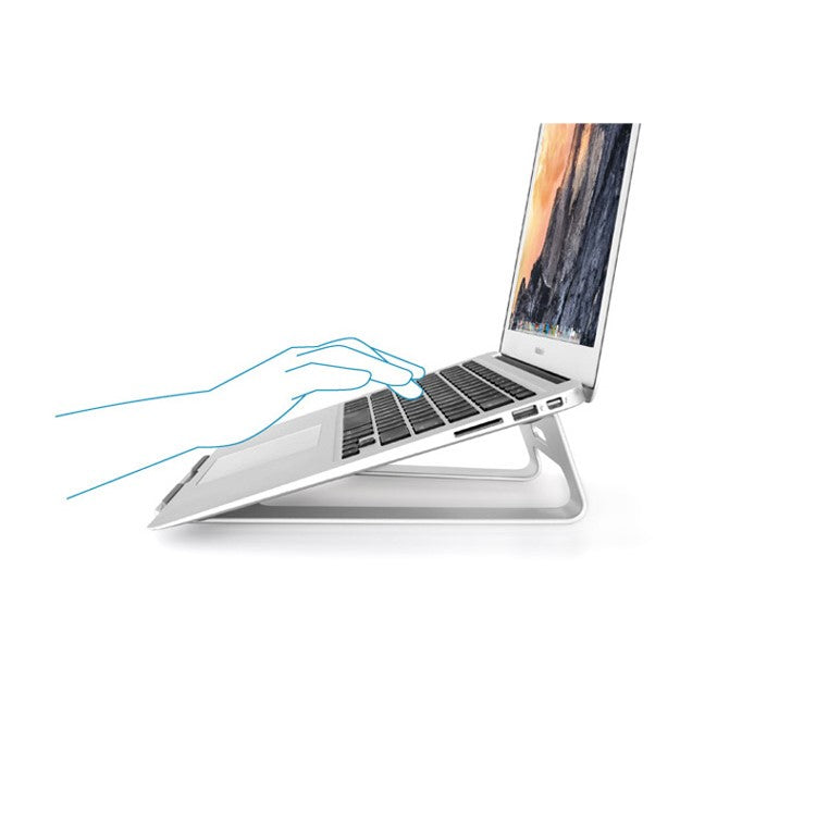 Aluminum Alloy Laptop Holder Stand Desktop Notebook Heat Dissipation Bracket - Gold