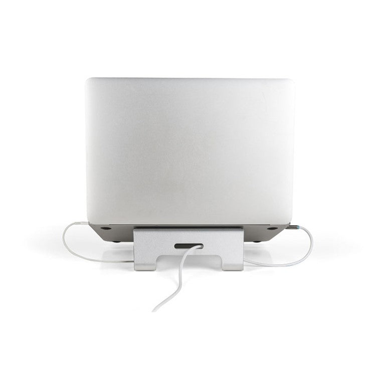Aluminum Alloy Laptop Holder Stand Desktop Notebook Heat Dissipation Bracket - Gold