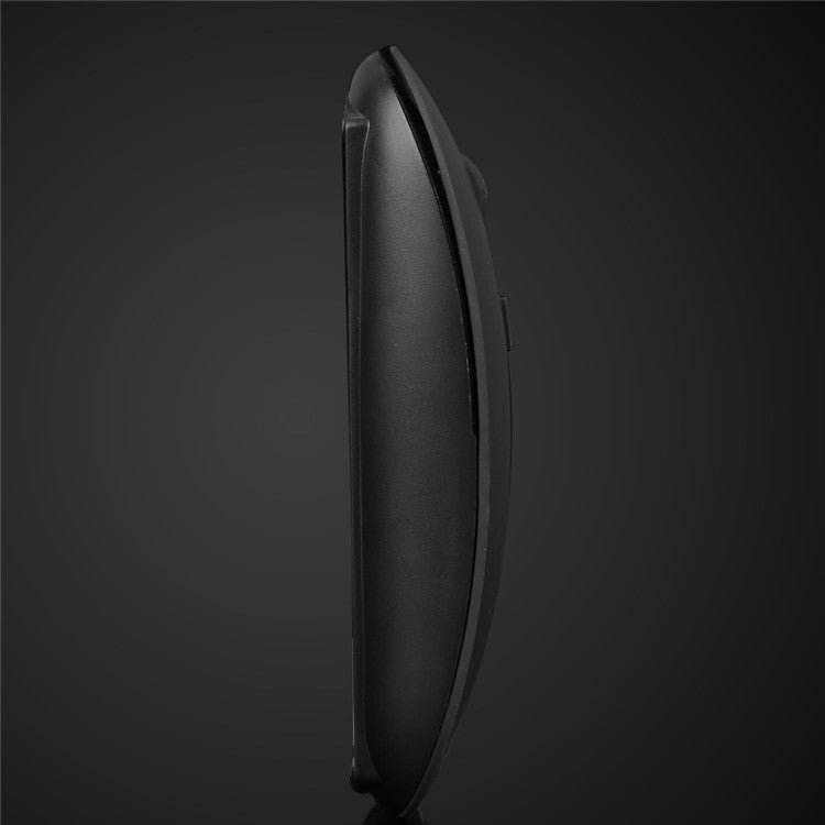 Bluetooth 3.0 Wireless Mouse 1600 DPI Battery Powered Slim Ergonomic Mice for PC Laptop - Black
