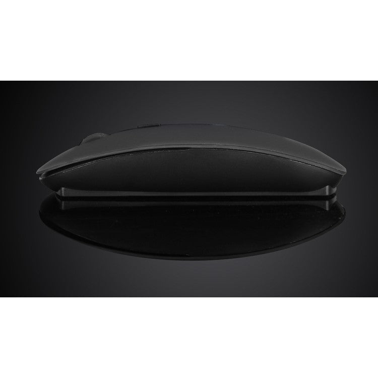 Bluetooth 3.0 Wireless Mouse 1600 DPI Battery Powered Slim Ergonomic Mice for PC Laptop - Black