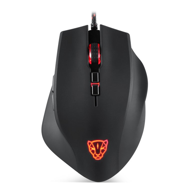 MOTOSPEED V80 Stunning RGB Horse Lighting Mode Backlight Game Mouse - Black