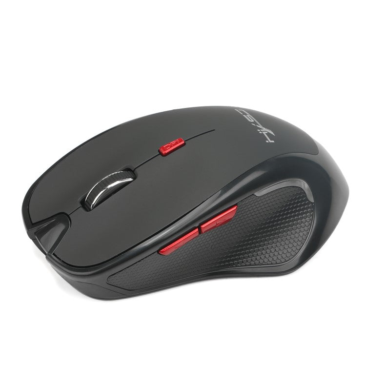 HXSJ T21 Bluetooth 3.0 Wireless Ergonomics Optical Mouse - Black
