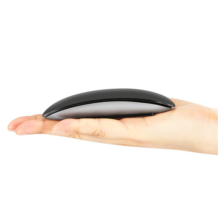 Bluetooth Wireless Mouse Silent Computer Mouse Slim Ergonomic PC Mice for Windows XP VISTA 7/8/10 - Black
