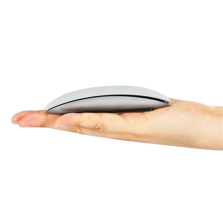Bluetooth Wireless Mouse Silent Computer Mouse Slim Ergonomic PC Mice for Windows XP VISTA 7/8/10 - White