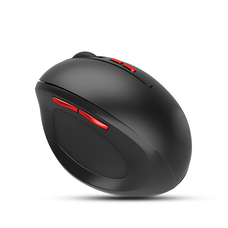 HXSJ 2.4G Wireless Prevention Ergonomic Black Vertical Mouse