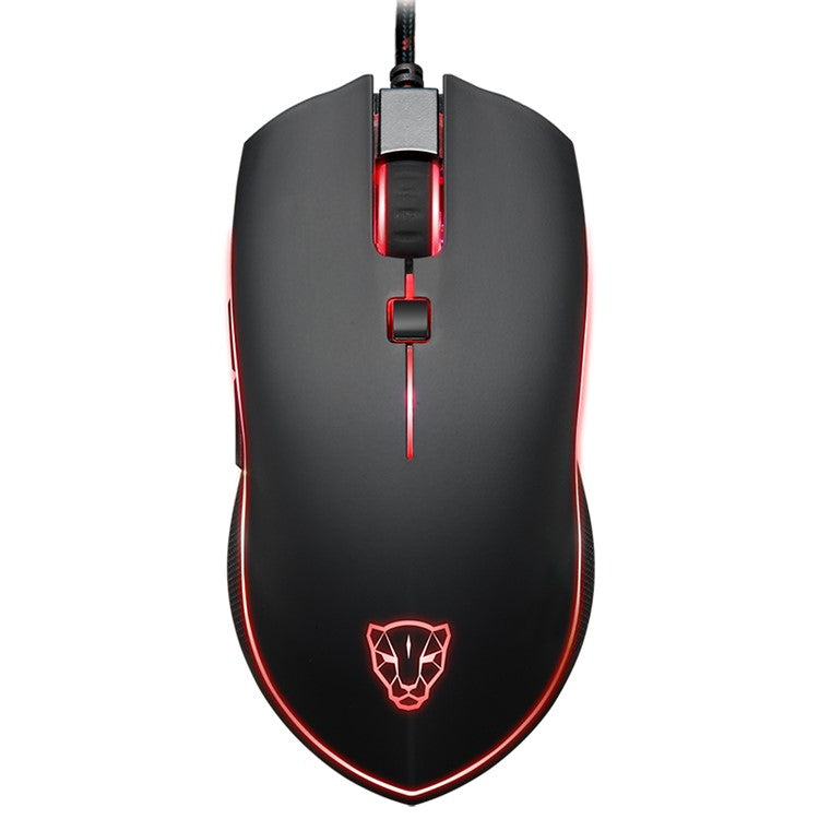 MOTOSPEED V40 4000 DPI 6 Buttons Wired USB Gaming Mouse with LED Backlit