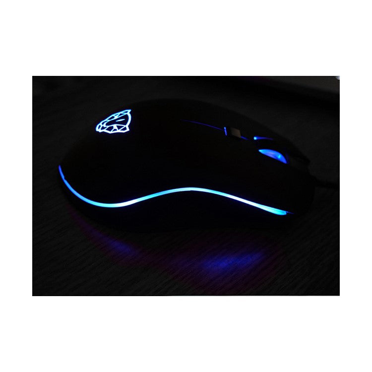 MOTOSPEED V40 4000 DPI 6 Buttons Wired USB Gaming Mouse with LED Backlit