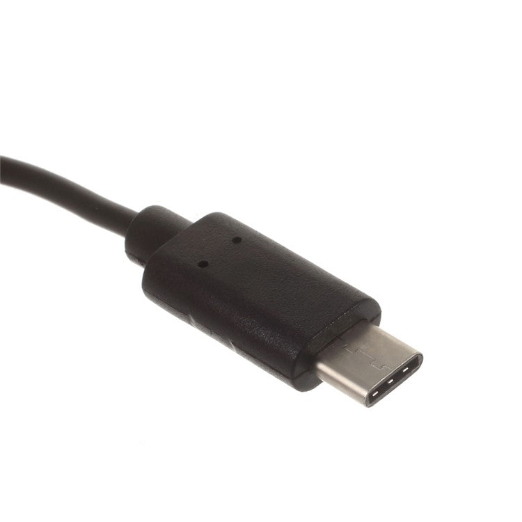 USB 3.1 Type-C to 4-Port USB 2.0 Hub Adapter (P-3101) - Black