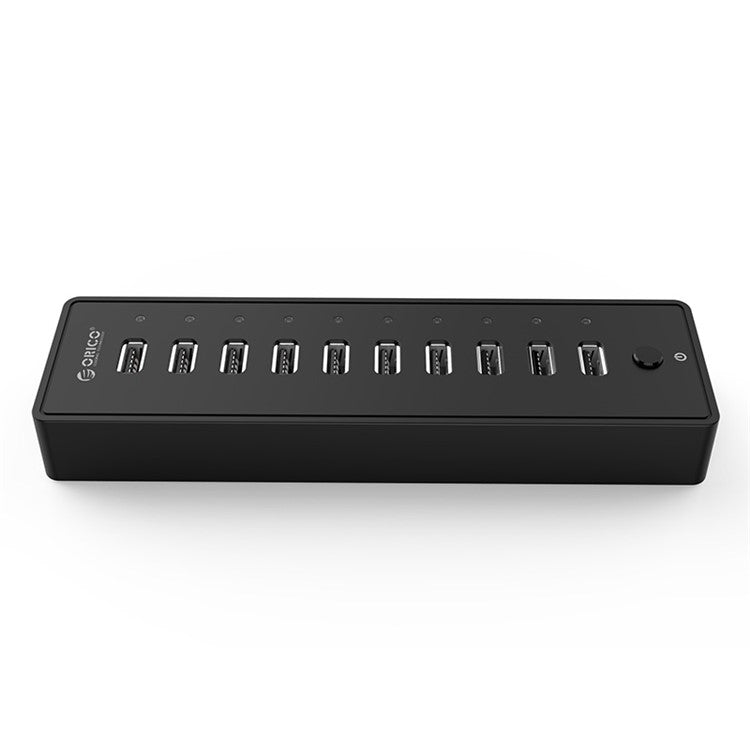 ORICO P10-U2 480Mbps High Speed Ten Ports USB2.0 Hub Adapter - EU Plug