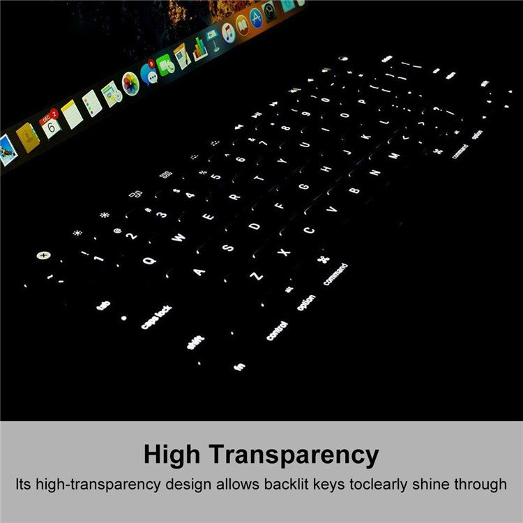ENKAY HAT PRINCE Ultra-thin TPU Keyboard Guard Film for MacBook 12-inch/Pro 13.3-inch A1708 without Touch Bar (2016 EU Version)