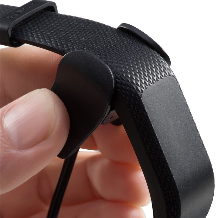 For Garmin Vivosmart 3 1m USB Charging Cable Cradle - Black