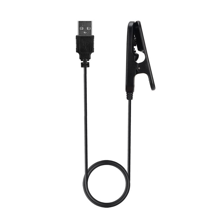 Polar V800 Smart Watch Charging Data Transfering Cable with Clip - Black