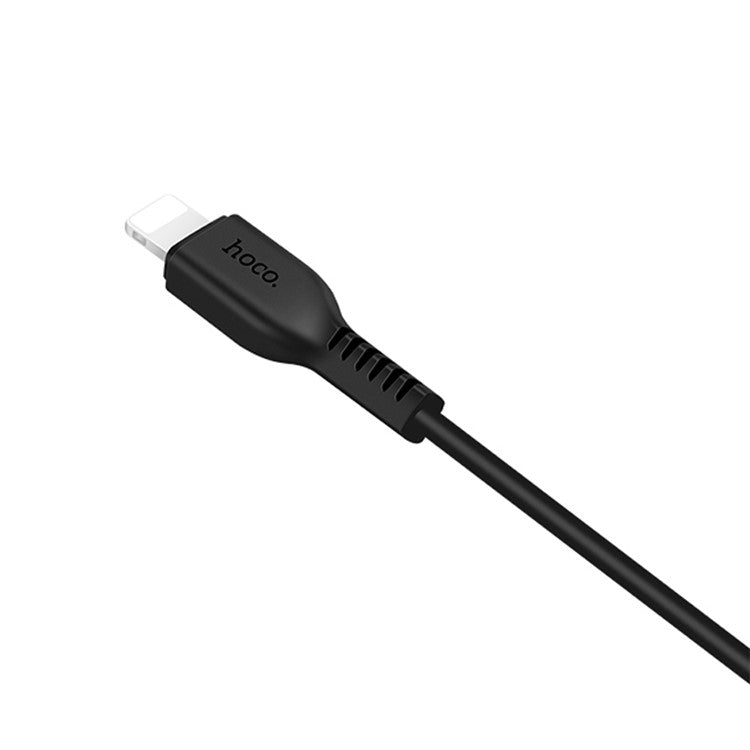 HOCO X20 3-Meter 2A 8-Pin Lightning USB Charge and Sync Cable for iPhone iPad iPod - Black