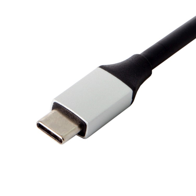 USB 3.1 Type-C to HDMI + Dual Ports USB3.0 + SD/TF Card Reader Hub Adapter for MacBook