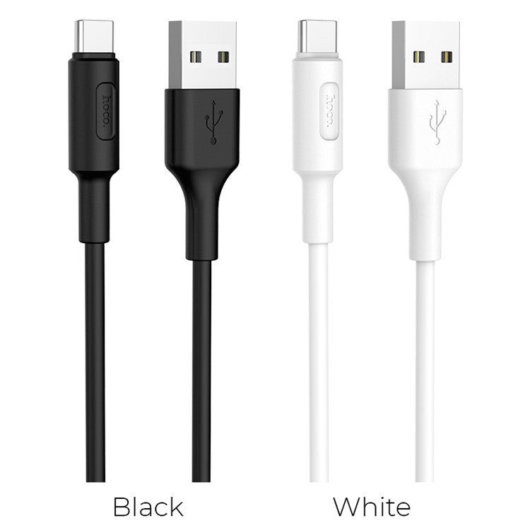 HOCO X25 1M Soarer Type-C Data Sync Charging Cable - Black
