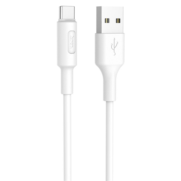 HOCO X25 1M Soarer Type-C Data Transfer Charging Cable - White