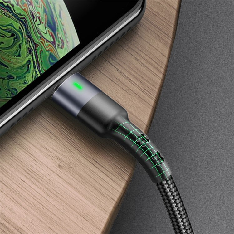 30Pcs/Set USAMS US-SJ312 U26 Micro USB Charging Data Sync Cable 1m with Display Stand - Black