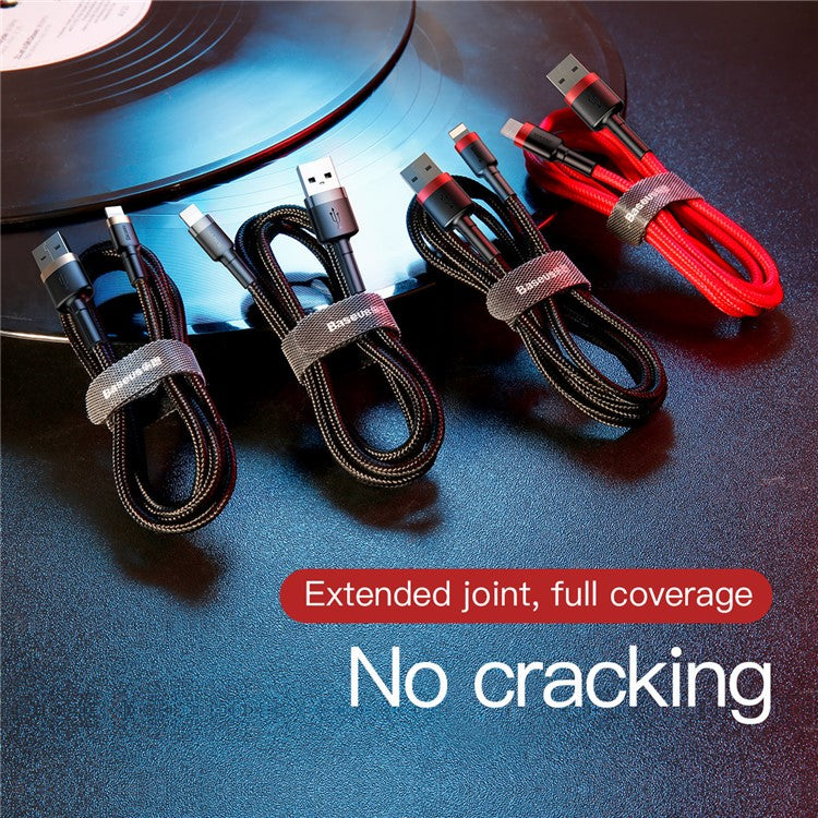 BASEUS KLF Series 3m 2A USB iP Charging Cable - Gold / Black