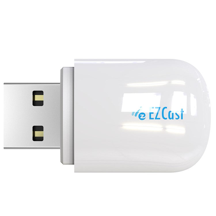 EZC-5200BS USB WiFi Wireless Adapter 2.4G & 5G Dual Band Bluetooth 4.2 + Dirver-free - White