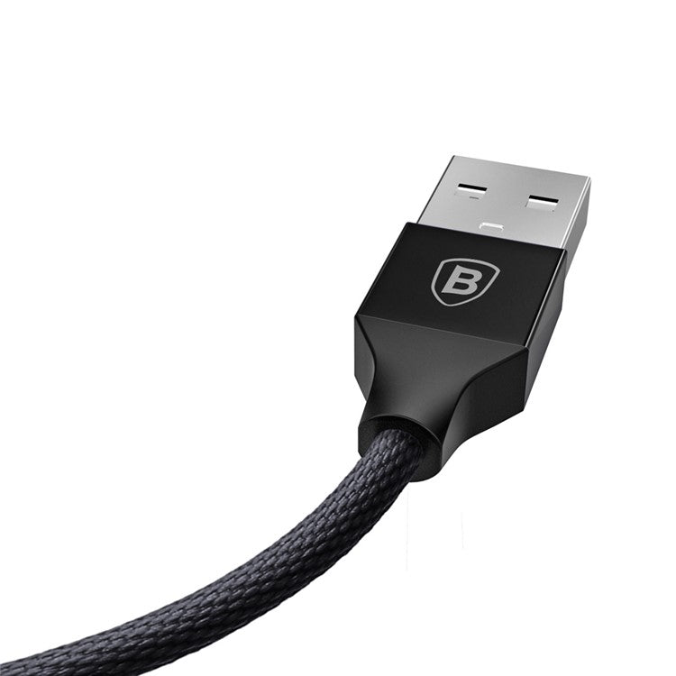 BASEUS Yiven iP to USB Cable for iPhone 7, iOS 10 Version (1.8m) - Black