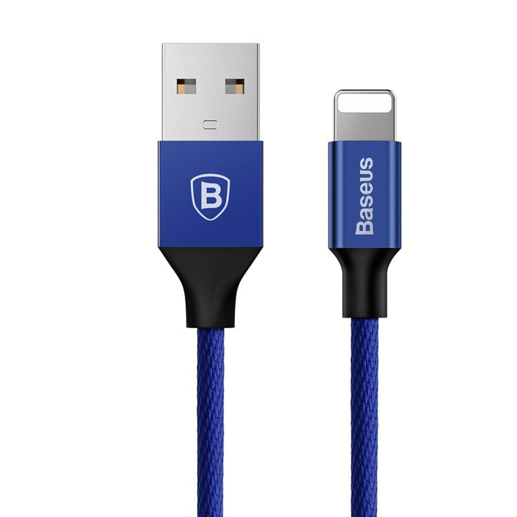 BASEUS Yiven Data Sync Charge iP Cable for iPhone 7, iOS 10 Version (1.8m) - Navy Blue